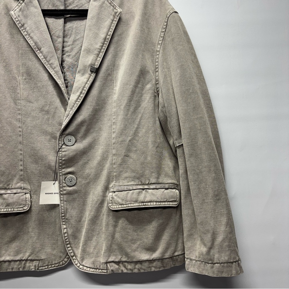 ✨Zara Washed Effect Blazer Size USA S - Picture 3 of 16
